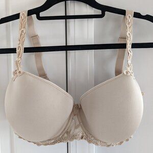 34G Simone Perele Andora 3D Demi Bra - Peau Rose